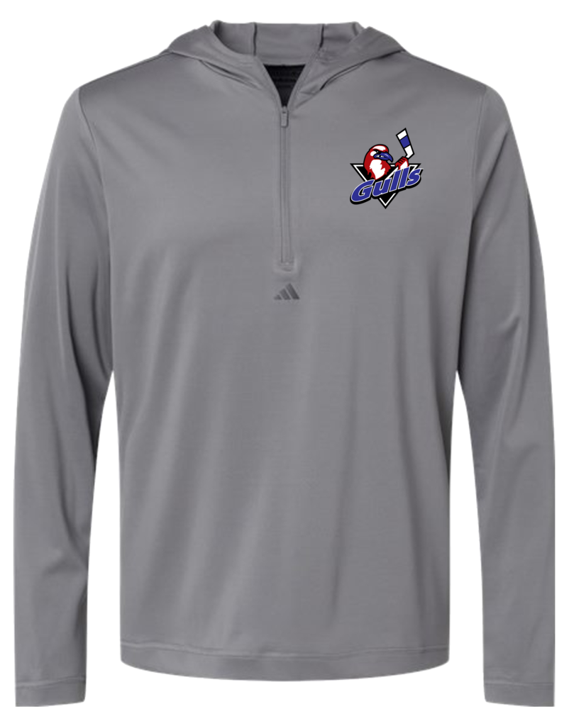 【新品サイズ4XL】アイルランド代表 23/24 1/2ZIPトレーニングトップ Adidas Lightweight Performance 1/4 Zip Hooded Pullover - Long
