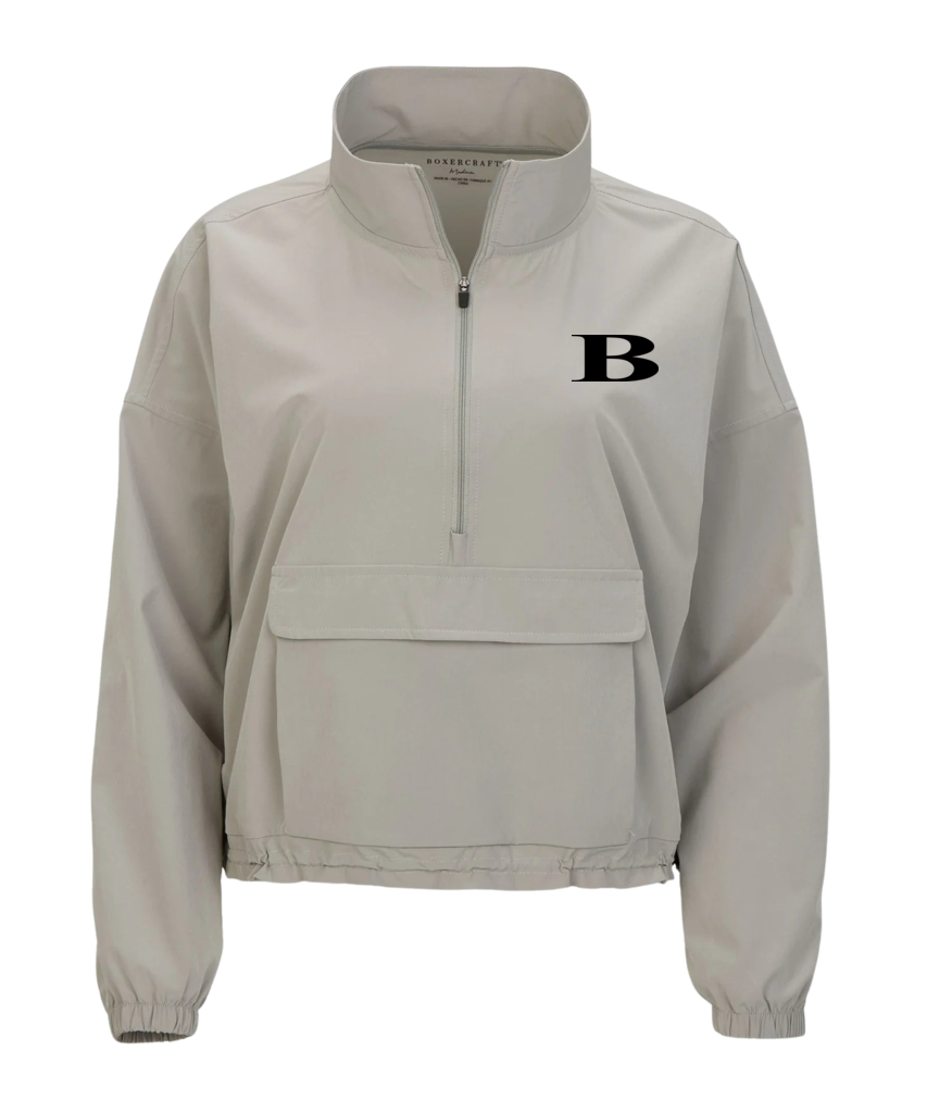Boxercraft Women's Stretch Woven Quarter-Zip Pullover - Buford