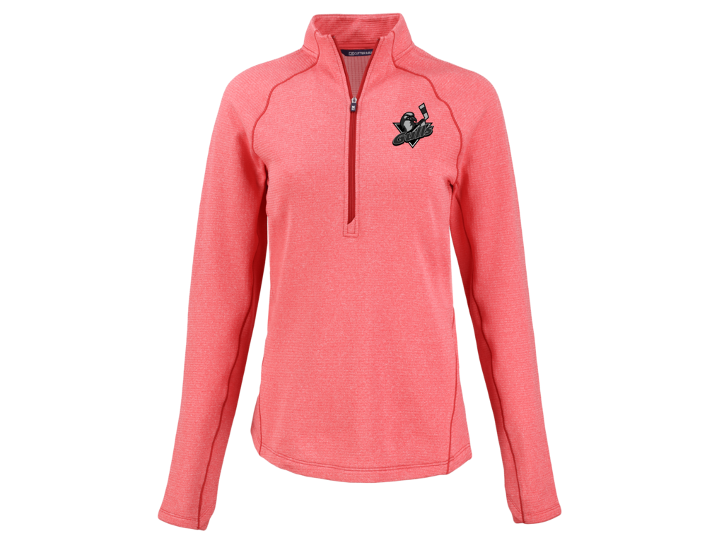 Cutter & Buck Women's Peshastin Recycled Grid Fleece Half Zip